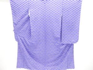 未使用品　雪芝模様中振袖